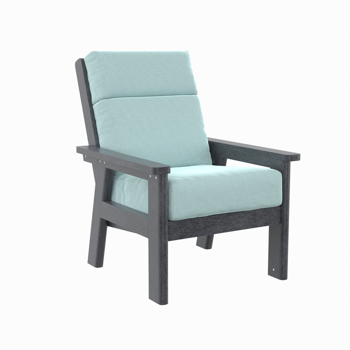 CR Plastics Charleston High Back Armchair