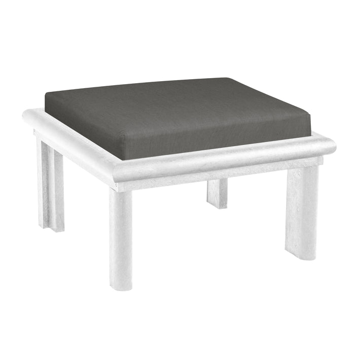 CR Plastics Stratford Large Ottoman with Cushion