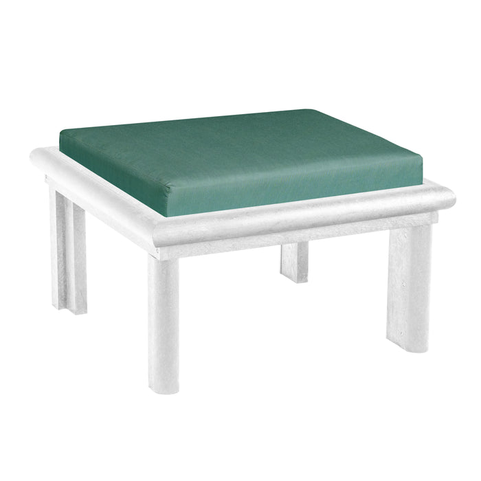 CR Plastics Stratford Large Ottoman with Cushion