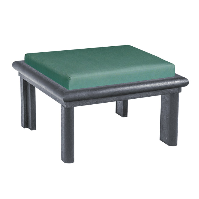 CR Plastics Stratford Large Ottoman with Cushion