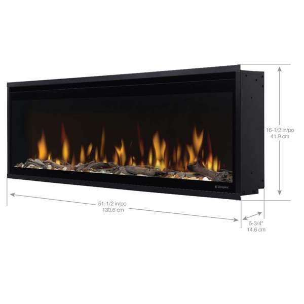 Dimplex Ignite Evolve 50" Built-In Linear Electric Fireplace