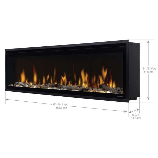 Dimplex Ignite Evolve 60" Built-In Linear Electric Fireplace