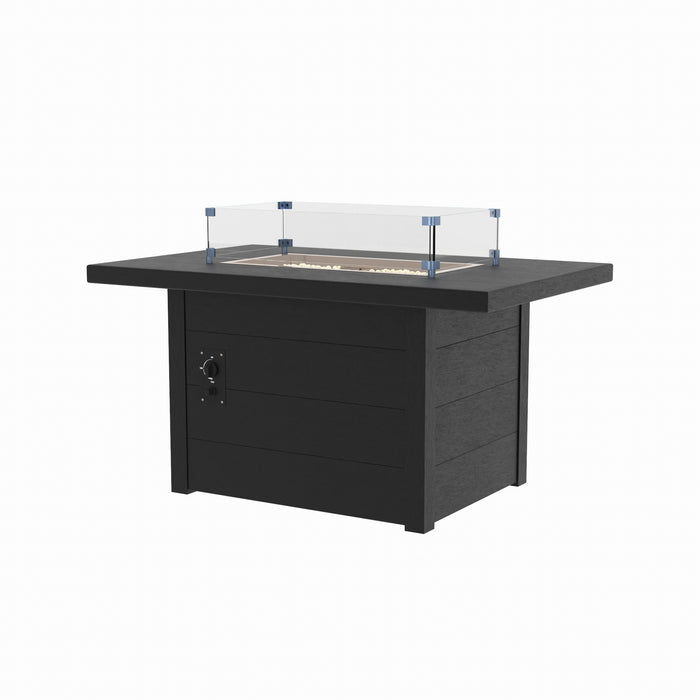 FT01 48" Rectangle Fire Table CRP Plastic