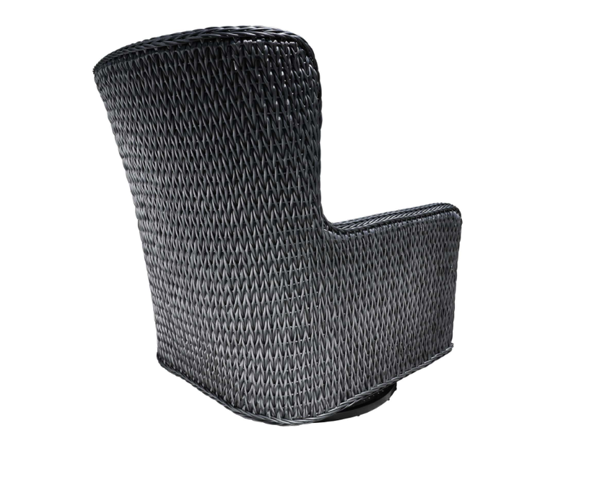 Hudson Deep Seat Wing Swivel Chair