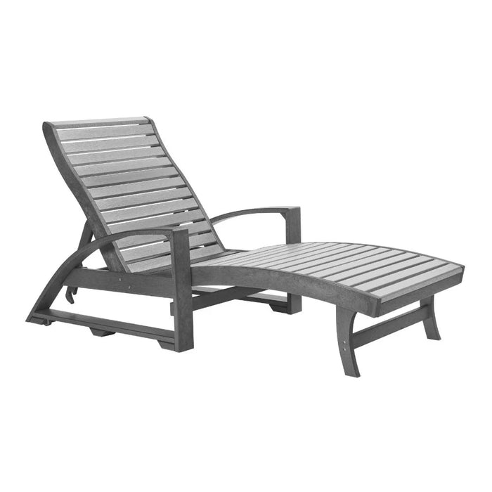CR Plastics L38 St. Tropez Chaise Lounge