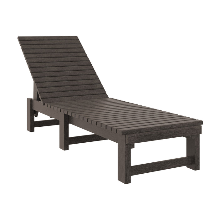 CR Plastics L99 Armless Chaise Lounge