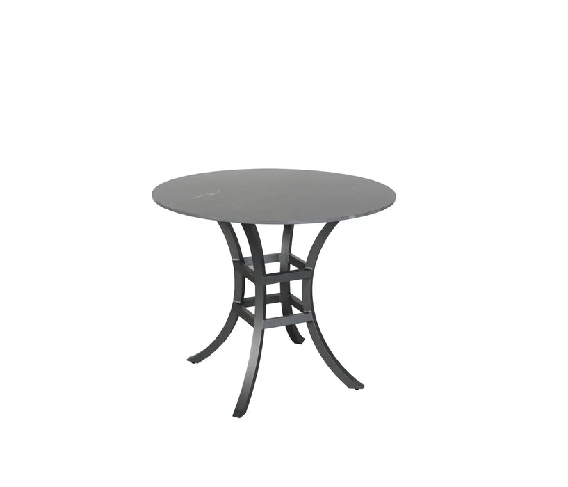 Monaco 36″ Round Stone Dining Table