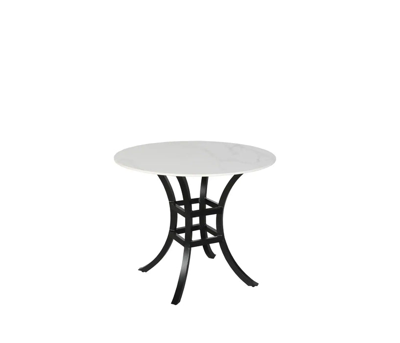 Monaco 36″ Round Stone Dining Table