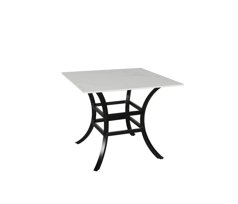 Monaco 36″ Square Stone Dining Table