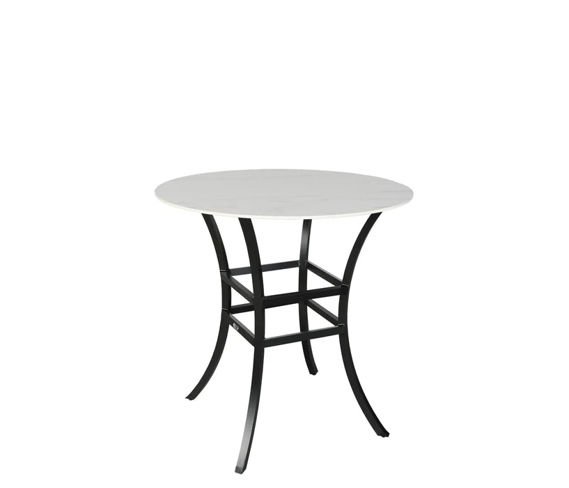 Monaco 42" Round Stone Dining Table