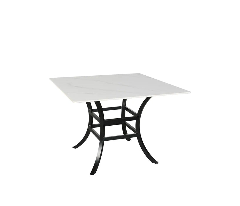 Monaco 42″ Square Stone Dining Table