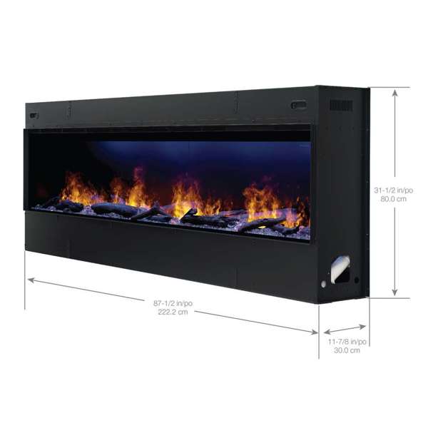 Dimplex Optimyst Linear 86" Water Vapor Fireplace