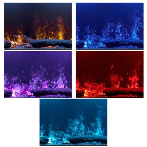 Dimplex Optimyst RGB Cassette 20" Built-In Water Vapor Fireplace