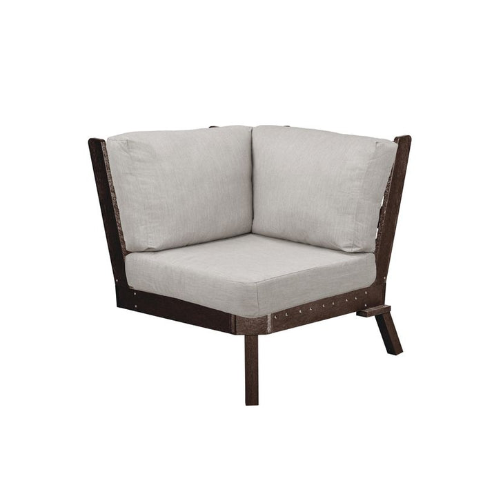 CR Plastics Tofino Sectional Corner Piece with Cushions