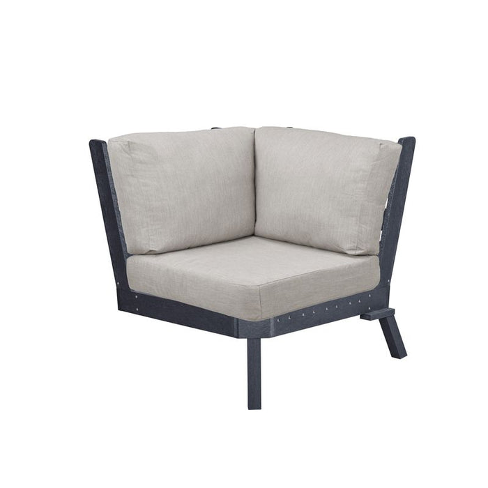CR Plastics Tofino Sectional Corner Piece with Cushions