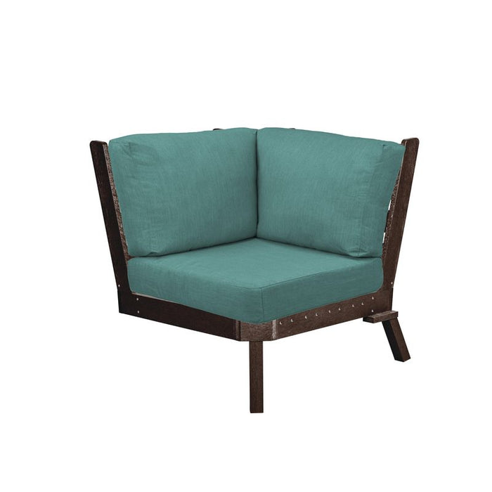 CR Plastics Tofino Sectional Corner Piece with Cushions