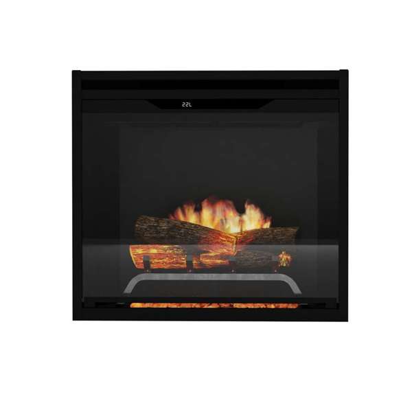 Dimplex Revillusion  24" Built-In Electric Firebox - Black