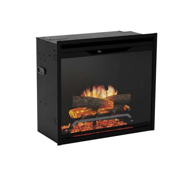 Dimplex Revillusion  24" Built-In Electric Firebox - Black