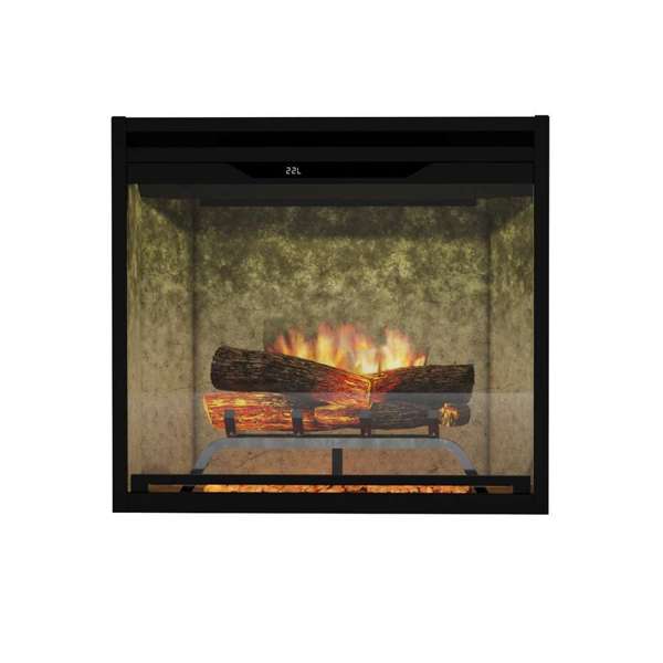 Dimplex Revillusion 24" Built-In Electric Firebox - Weathered Concrete