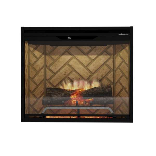 Dimplex Revillusion 30" Built-In Electric Firebox - Herringbone Brick