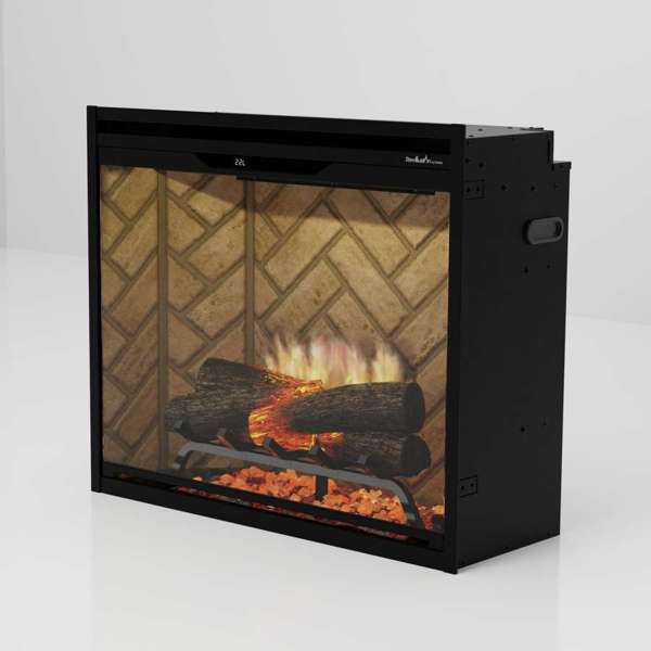Dimplex Revillusion 36" Built-In Electric Firebox - Herringbone