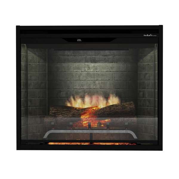 Dimplex Revillusion 30" Built-In Electric Firebox - Neutral Brick