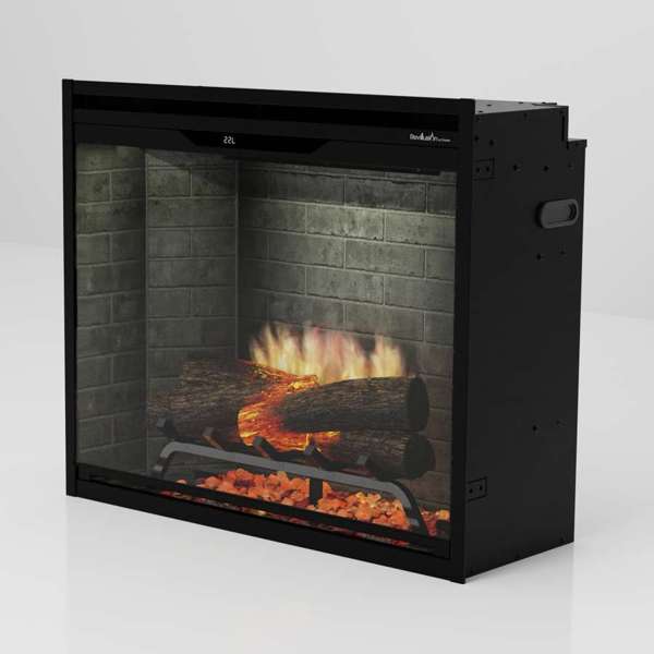 Dimplex Revillusion 30" Built-In Electric Firebox - Neutral Brick