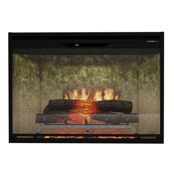 Dimplex Revillusion 36" Built-In Electric Firebox - Weathered Concrete