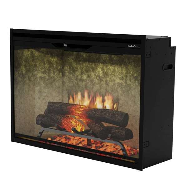 Dimplex Revillusion 36" Built-In Electric Firebox - Weathered Concrete