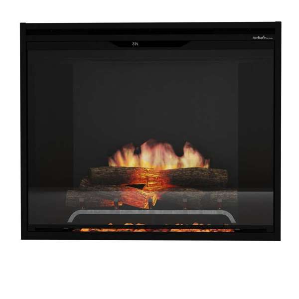 Dimplex Revillusion 36" Portrait Built-In Electric Firebox - Black
