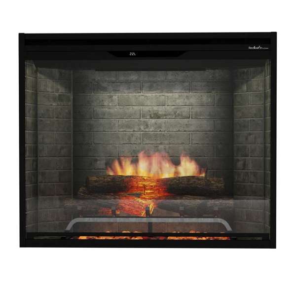 Dimplex Revillusion 36" Portrait Built-In Electric Firebox - Neutral Brick