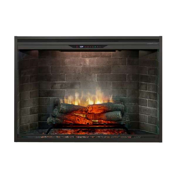 Dimplex Revillusion 42" Built-In Electric Firebox - Neutral Brick