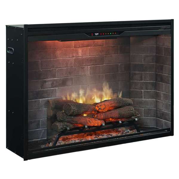 Dimplex Revillusion 42" Built-In Electric Firebox - Neutral Brick