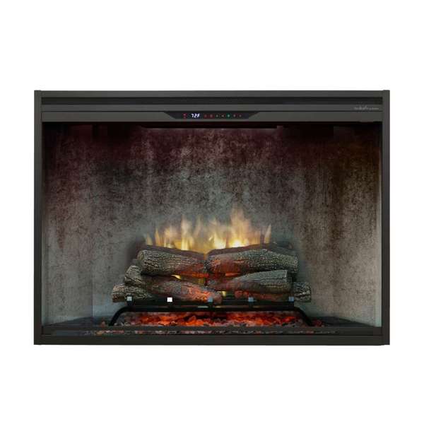 Dimplex Revillusion 42" Built-In Electric Firebox - Weathered Concrete