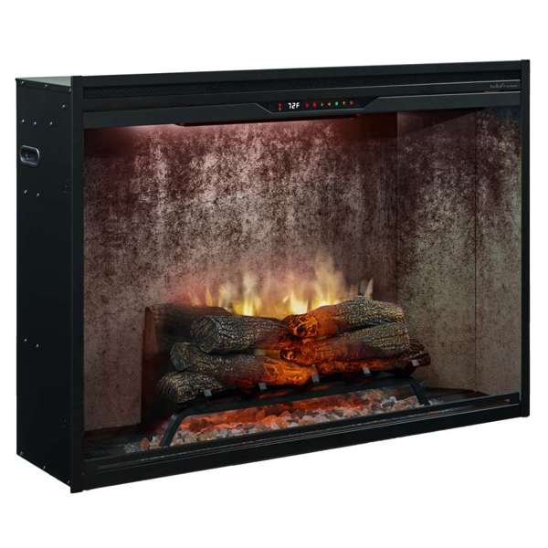 Dimplex Revillusion 42" Built-In Electric Firebox - Weathered Concrete