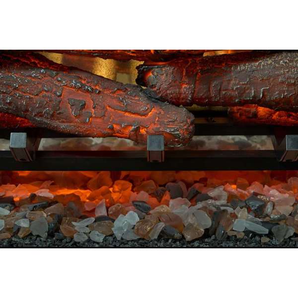 Dimplex Revillusion 24" Built-In Electric Firebox - Herringbone Brick