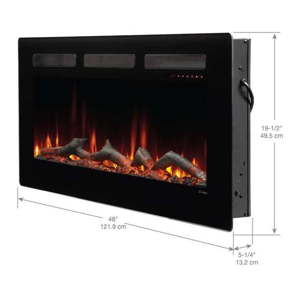 Dimplex Sierra 48" Wall-mounted / Built-In Linear Electric Fireplace