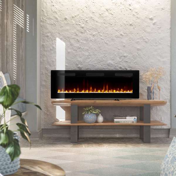Dimplex Sierra 60" Wall-mounted / Built-In Linear Electric Fireplace