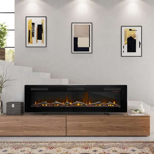Dimplex Sierra 72" Wall-mounted / Built-In Linear Electric Fireplace