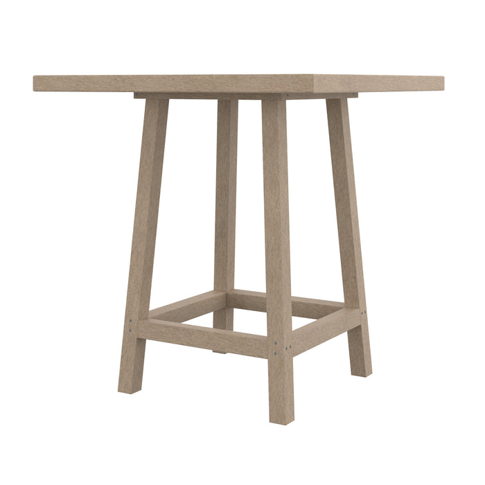 CR Plastics 40" Square Pub Table