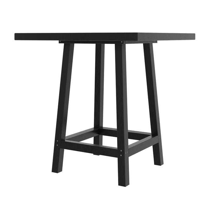 CR Plastics 40" Square Pub Table