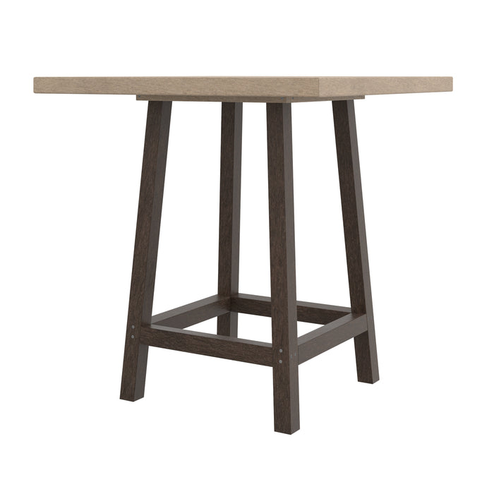 CR Plastics 40" Square Pub Table