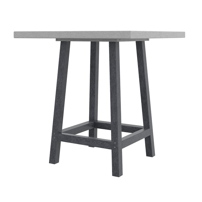 CR Plastics 40" Square Pub Table
