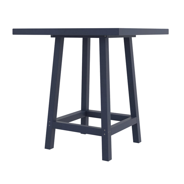 CR Plastics 40" Square Pub Table
