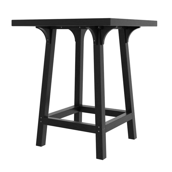CR Plastics 36" Square Pub Table