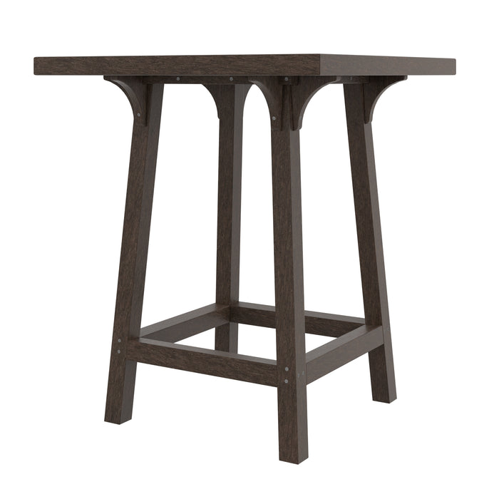 CR Plastics 36" Square Pub Table