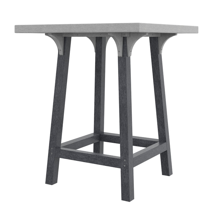CR Plastics 36" Square Pub Table