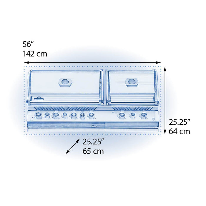 Napoleon Built In Prestige PRO825RBI_SS-3 Gas Grill