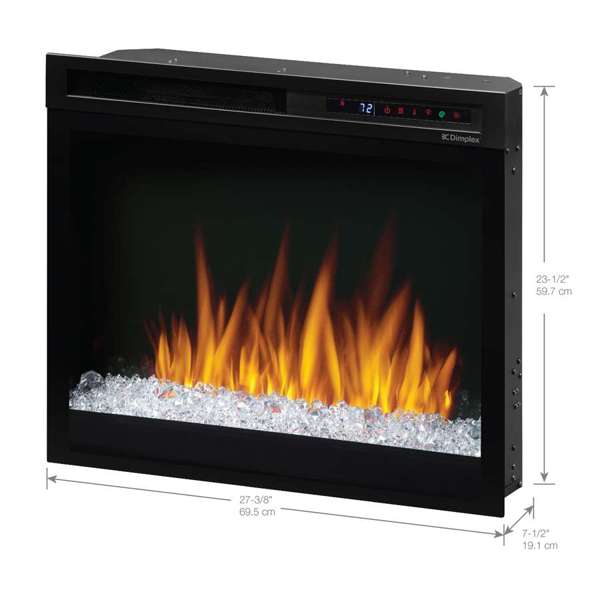 Dimplex Nova 28" Plug-In Electric Firebox with Acrylic Ember Bed