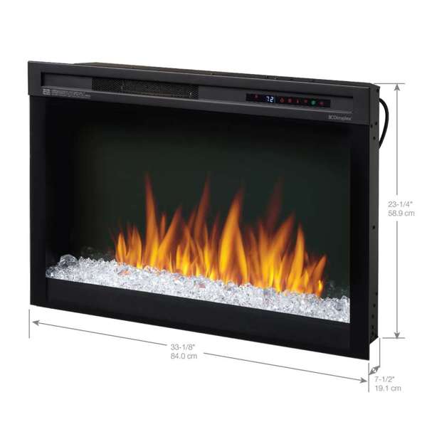 Dimplex Nova 33" Plug-In Electric Firebox with Acrylic Ember Bed